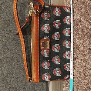 Dooney and Bourke OSU wristlet